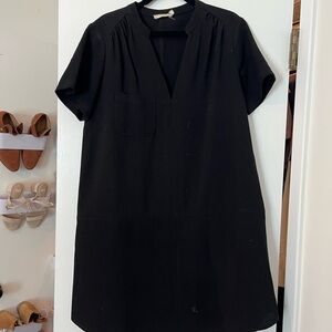 Lush Black Midi Dress